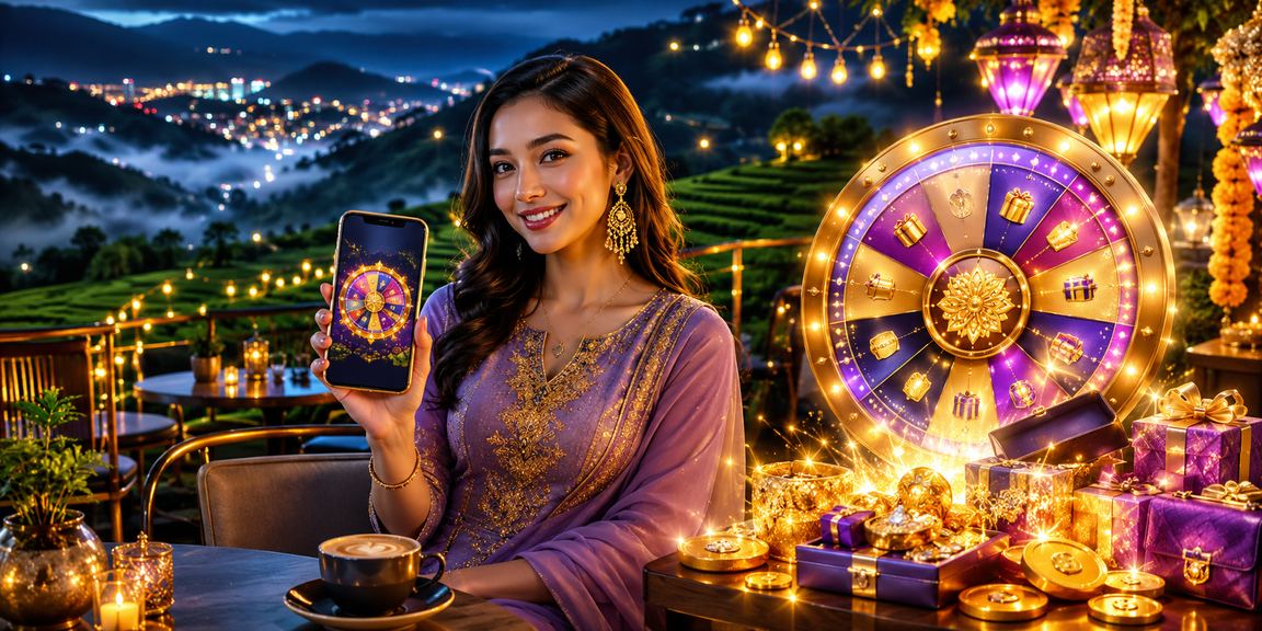 Suasana pertaruhan sukan dan lucky draw gaya Malaysia yang meriah